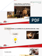 Charla Técnica Claves para La Elaboración Artesanal de Vinos