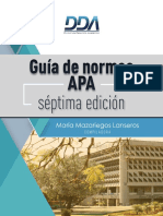 Normas APA 7a. Edición Manual DDA-DIGED USAC