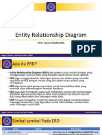 Pertemuan 3 - Entity Relationship Diagram