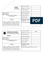 DARF - Documento de Arrecadação de Receitas Federais