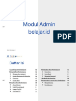 Modul Admin Belajar