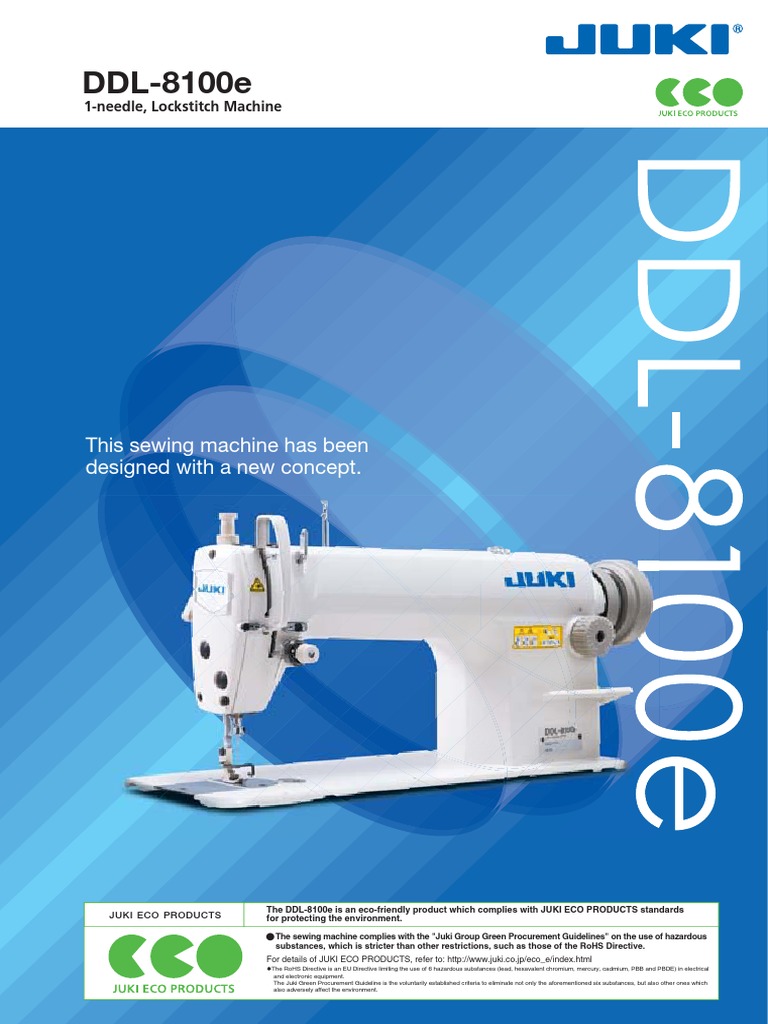 Juki SNLS | PDF | Sewing Machine