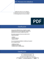 Procesos de Fabricación. Unidad 5. Procesos de Soldadura