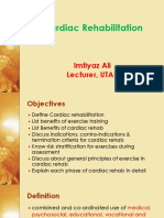 Cardiac Rehabilitation.