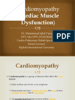 Cardio Myopathy.