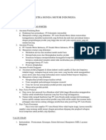Pdfcoffee.com Manajemen Strategi Pt Honda PDF Free