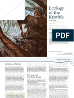 Ecology of The Kruthik: by Tim Eagon