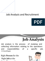 3.5 - Job Analysis and Recruitment