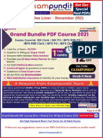 Monthly One Liner Current Affairs PDF November