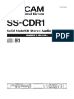 SS-CDR1 Manual