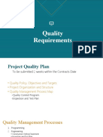 Quality Requirements