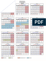 2021 Saudi Aramco Operational Calendar
