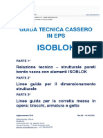 GUIDA TECNICA CASSERO IN EPS ISOBLOK. Relazione Tecnico Strutturale Pareti Bordo Vasca Con Elementi ISOBLOK