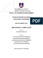 Imc 406 Bibliography Compilation Assignment