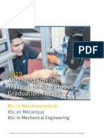 Bachelor Maschinentechnik BFH