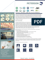 PETERSON PROJECTS & SOLUTIONS - Textile, Apparel, and Recycled Product Consultancy