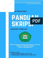 Share Buku Panduan Penulisan Skripsi Prodi PAI - MPI 2021