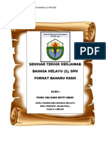 Bengkel Menjawab BM 2 SMK Pandan Jaya