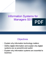 ISM-01 Introduction To Information Systems
