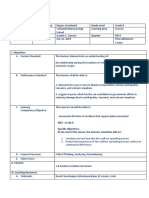 Schools Division Grade Level School Learning Area Teacher Quarter Teaching Date Time Allotment