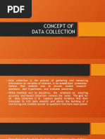 Concept of Data Collection