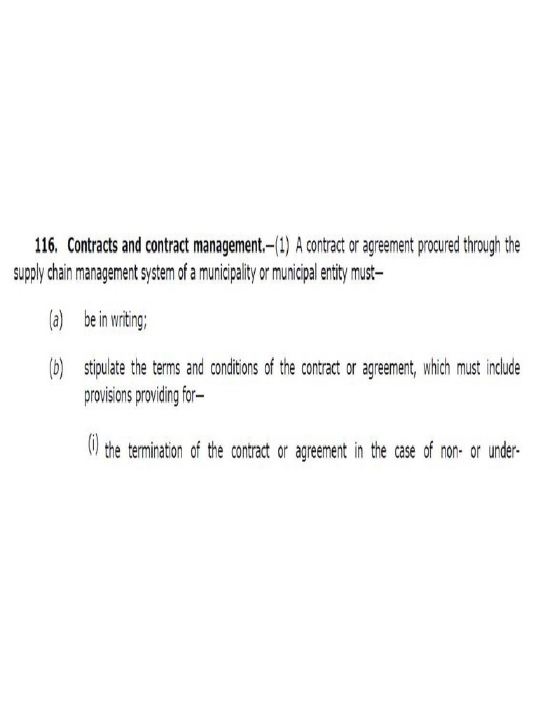 MFMA Sec 116 | PDF
