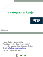 Pemrograman Lanjut