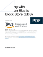 Working With Amazon Elastic Block Store