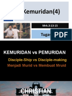 MRK 3 13-15 Kemuridan (4) - Tugas Murid Yesus