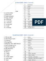 Cause & Effect - Unit 3 - Vocabulary