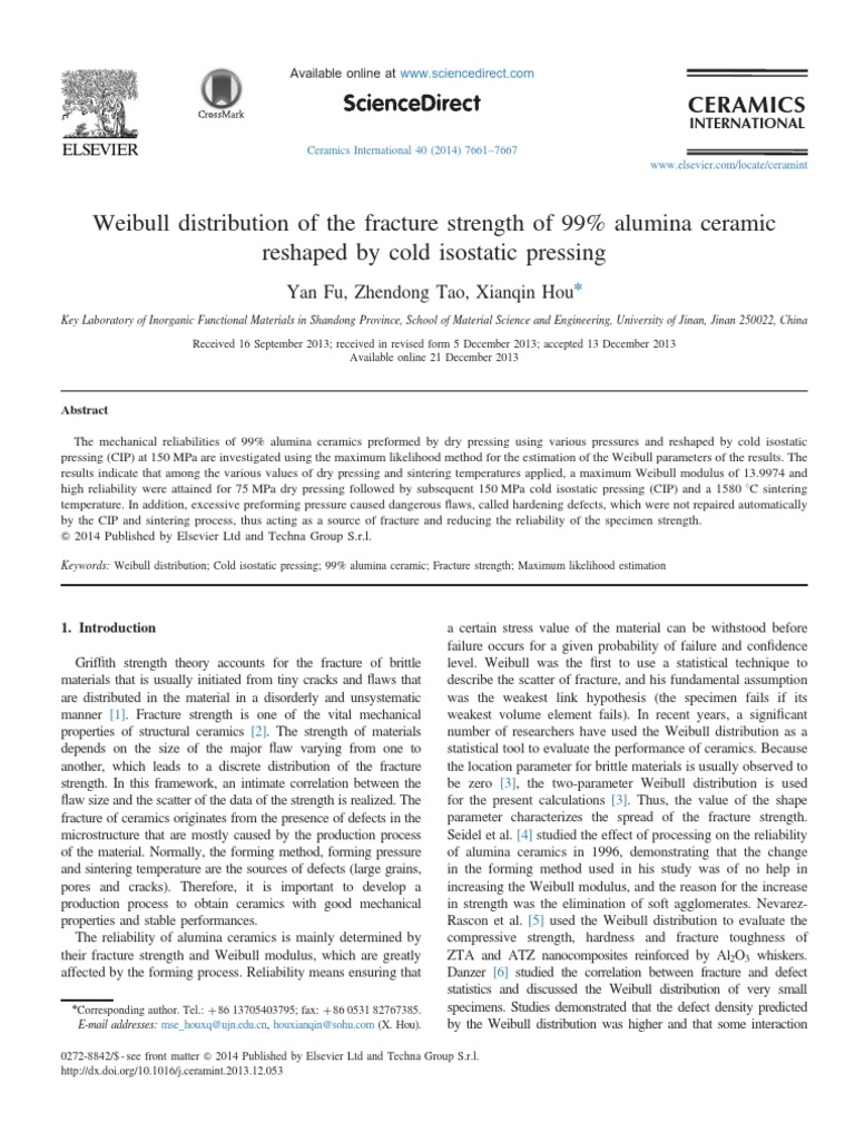 Weibull distribution visual data 6