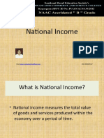 National Income: Presented by Asst - Prof Nimbolkar V.R. MBA Finance (SET)