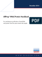 En AllPrep RNAProtein Handbook