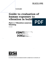 Guide to Bs- 6472 Vibration in Buildings