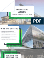 The Crystal London: Exploring Tomorrow's Cities Today