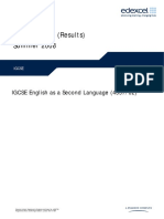 Mark Scheme (Results) Summer 2008: IGCSE English As A Second Language (4357/02)