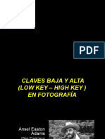 Manual Fotografico - CLAVE BAJA Y ALTA