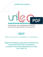 UniLEO S3CP Regras Validacao