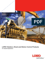 Catalog: LORD Vibration, Shock and Motion Control Products