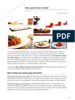 Crockpotting.es-carnes Diez Recetas Para Slow Cooker