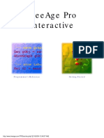Treeage Pro Interactive: Programmer'S Reference Getting Started