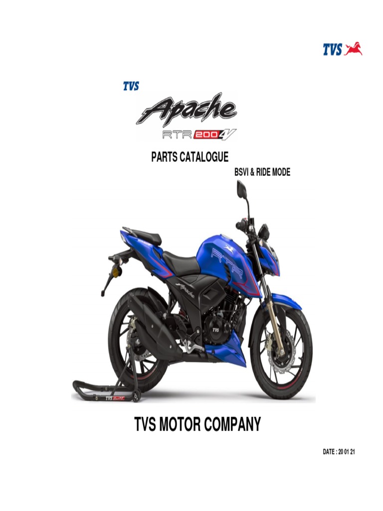 Tvs Motor Company: Parts Catalogue | PDF | Clutch | Valve