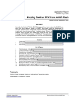 Booting DaVinci EVM From NAND Flash