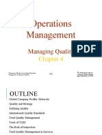 Operations Management: Managing Quality