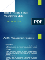 Prinsip-Prinsip Sistem Manajemen Mutu
