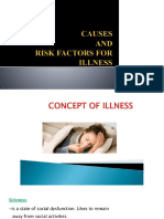 Causes and Risk Factors of Illness