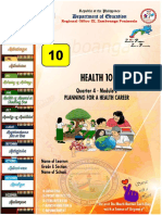 Grade 10 - HEALTH - Q4 Module 2