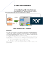 Details For RA Control Implementation: Network Revenue Reporting Mediation Billing Rating and Billing