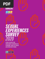 Sexual Experiences Survey 2020