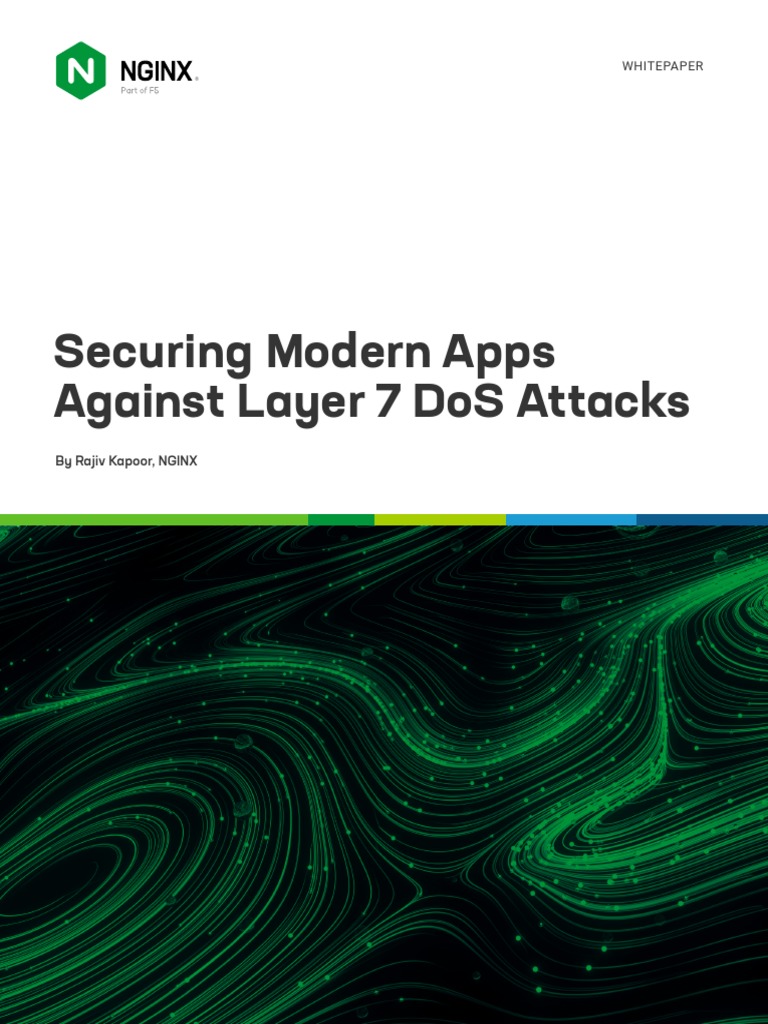 Securing Modern Apps Against Layer 7 Dos Attacks: Whitepaper | PDF ...